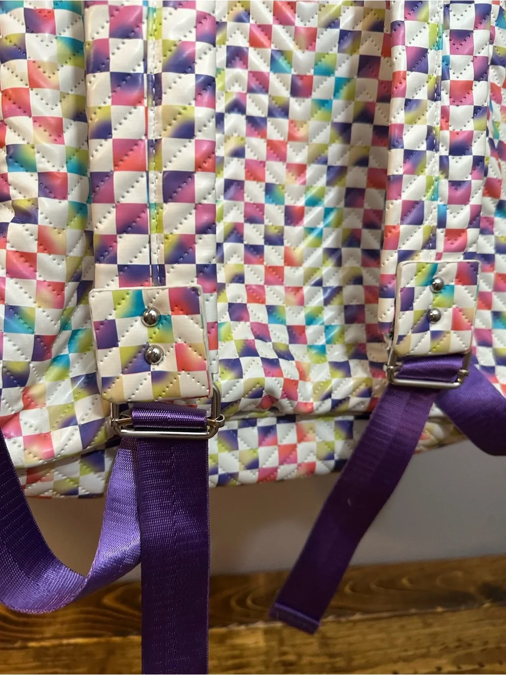 Girls Colorful Smily Face Backpack